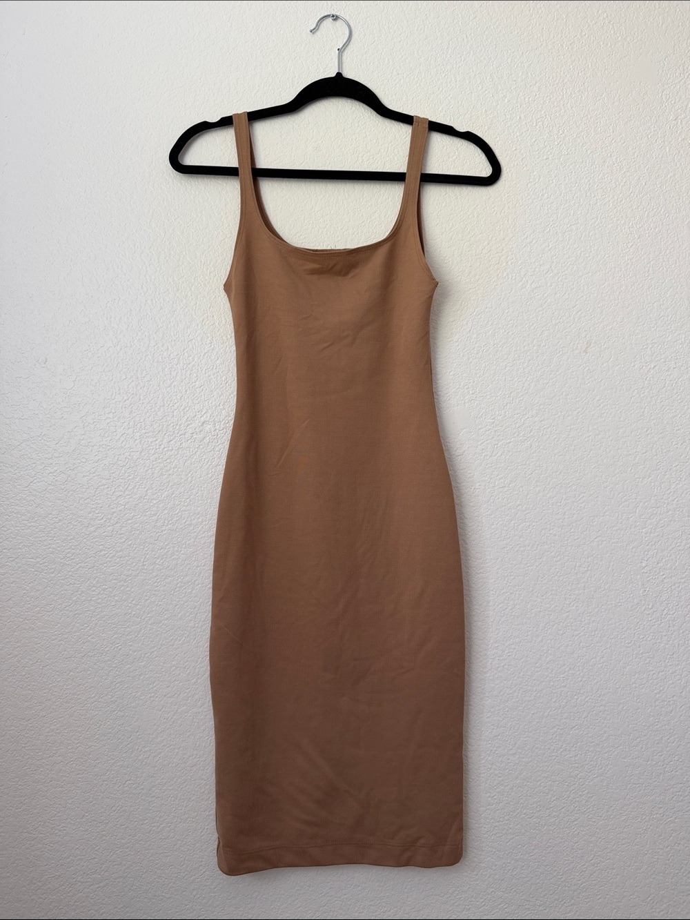 Zara Scoop Neck Tank Midi Dress